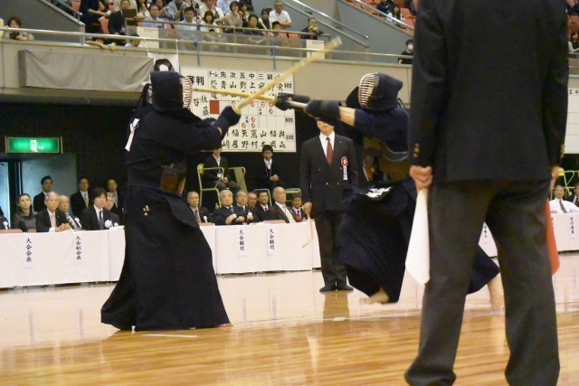 準決勝　北海道×広島　栄花が二本勝ち