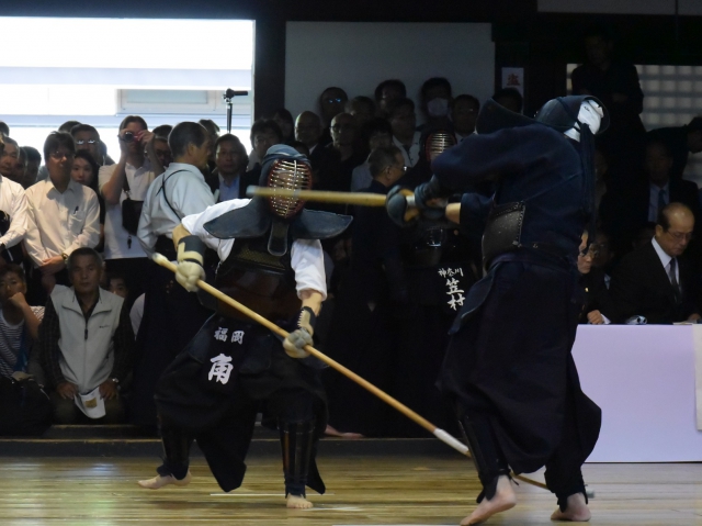 矢作惠一郎（山形）×角薫（福岡・薙刀）