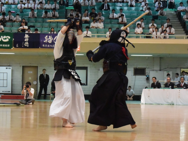 大将戦、松本（鹿屋体大）×小川（日体大）