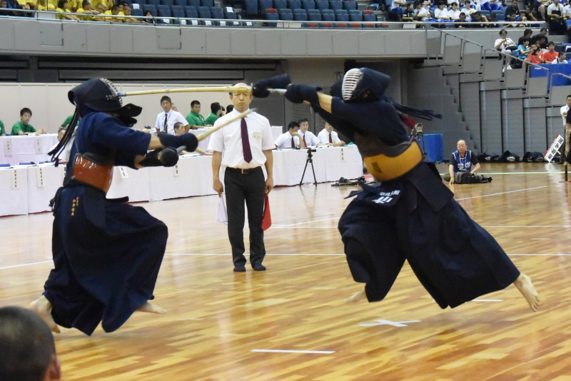 準々決勝、奈良大附属×新田【副将】山本×和泉