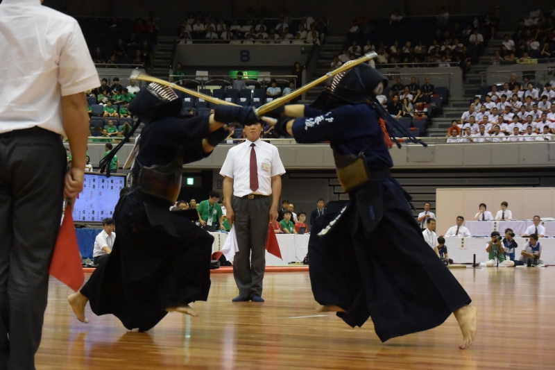 2回戦、岩部（水戸葵陵）×小川（九州学院）