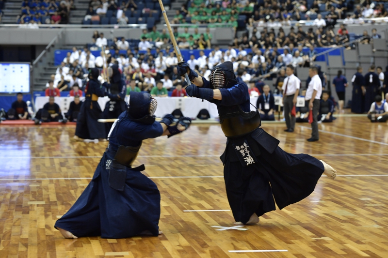 トーナメント１回戦、島原×磐田東【大将】黒川×野瀬