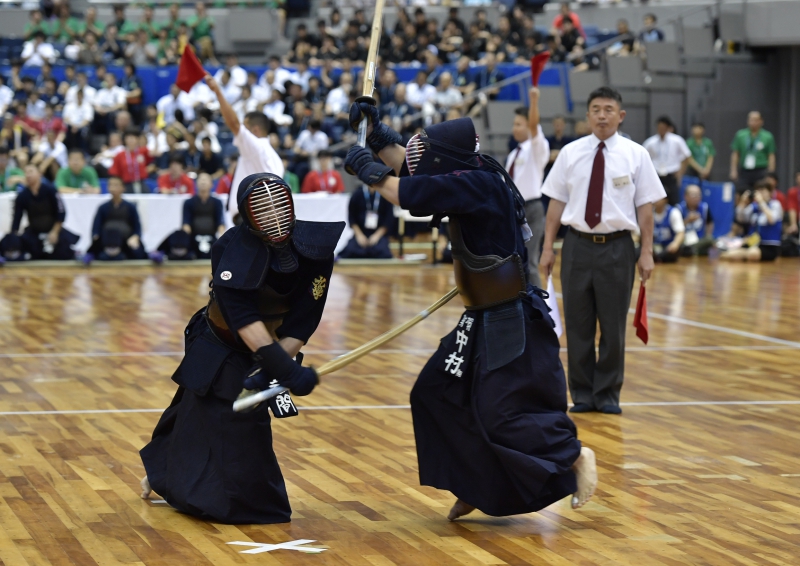 トーナメント１回戦、九州学院×敦賀【次鋒】岩間×中村（翔）